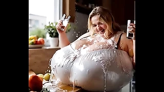 Bouncy German BBW size 3 (AI genearated)